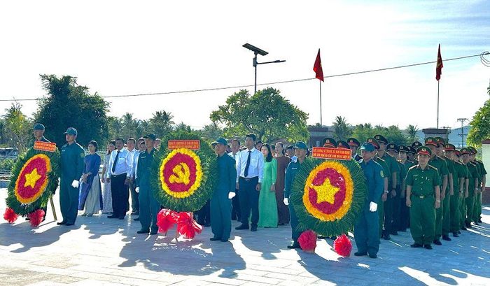 Quang cảnh buổi lễ.