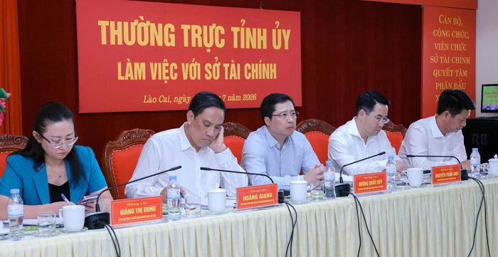 Các đồng chí Thường trực Tỉnh ủy.