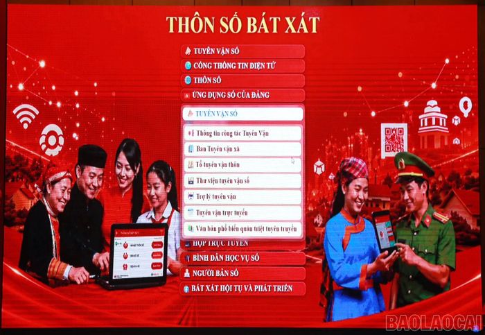 Ứng dụng "Tuyên vận số" có nhiều tiện ích và dễ sử dụng.