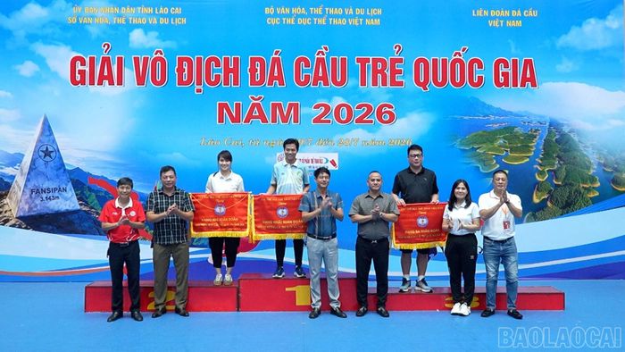 Thành phố Hồ Chí Minh, Hà Nội và Lào Cai nhận giải toàn đoàn tại Giải Vô địch Đá cầu trẻ quốc gia năm 2026.
