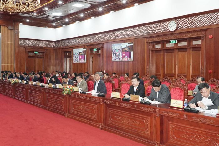Các đại biểu tham dự Kỳ họp thứ năm, HĐND tỉnh Lâm Đồng khóa XI, nhiệm kỳ 2026 - 2031