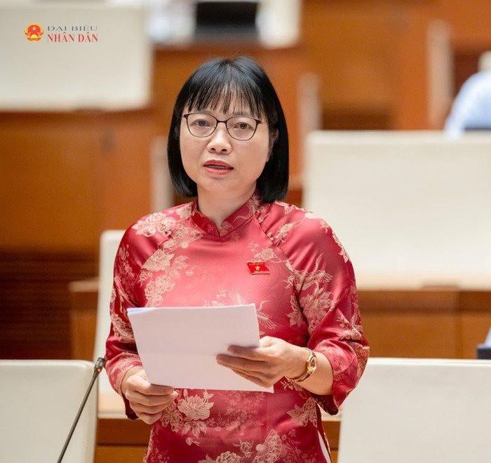 Phó Trưởng Đoàn đại biểu Quốc hội chuyên trách thành phố Hải Phòng Nguyễn Thị Việt Nga. Ảnh: Hồ Long