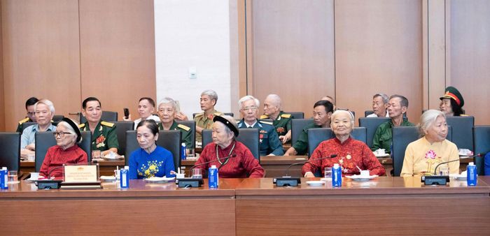 Các Mẹ Việt Nam Anh hùng tại buổi gặp mặt