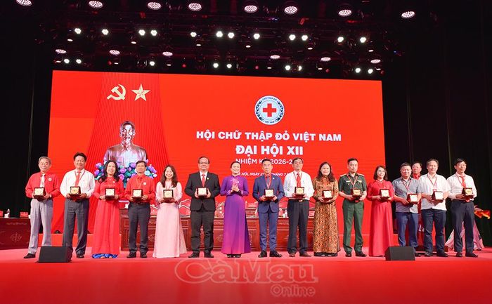 Hội Chữ thập đỏ Việt Nam tri ân các đồng chí Ủy viên Ban Chấp hành Trung ương Hội khóa XI không tái cử.