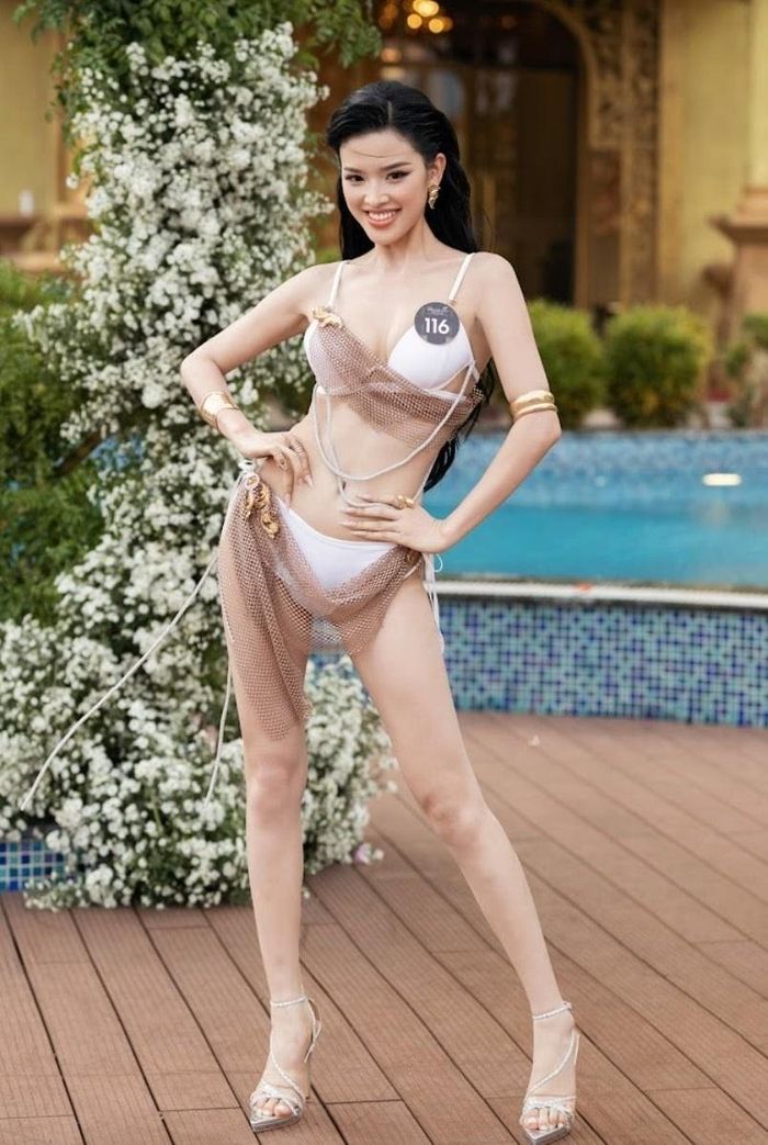 Thoa Thương trở lại Miss Grand Vietnam với quyết tâm cao. (Ảnh: FBNV)