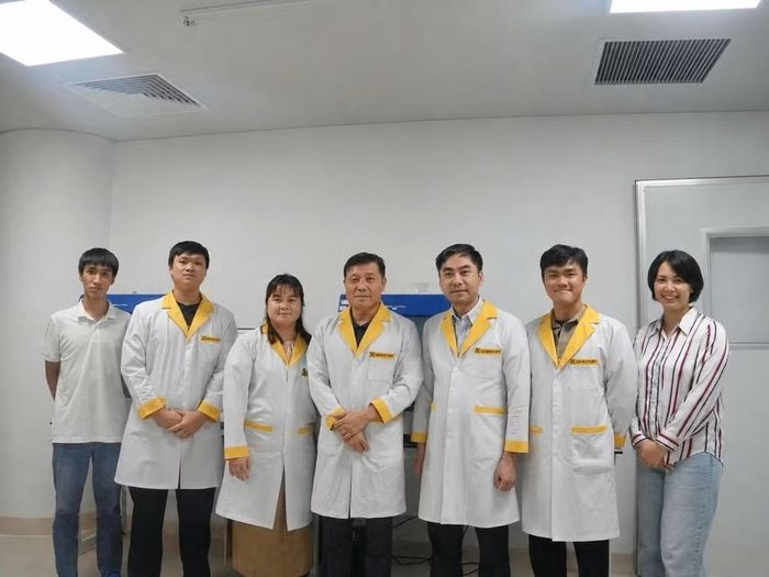 Các nhà nghiên cứu chủ chốt tham gia dự án giải mã 1.000 hệ gene người Việt (Ảnh:nhandan.vn).