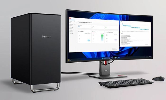 Lenovo ThinkCentre X - máy trạm hiệu năng cao với giá gần 14.000 USD. (Ảnh: Lenovo)