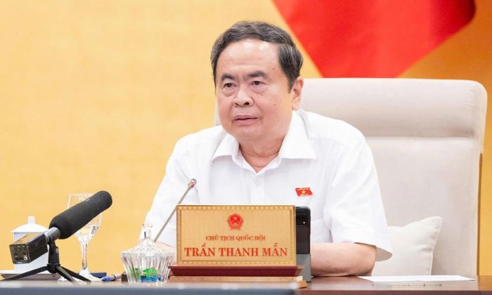 Chủ tịch Quốc hội Trần Thanh Mẫn.