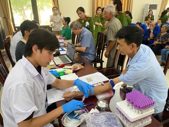 Tỉnh Thanh Hóa đã thu nhận được hơn 41.000 mẫu ADN của thân nhân liệt sĩ. Ảnh: Công an cung cấp.