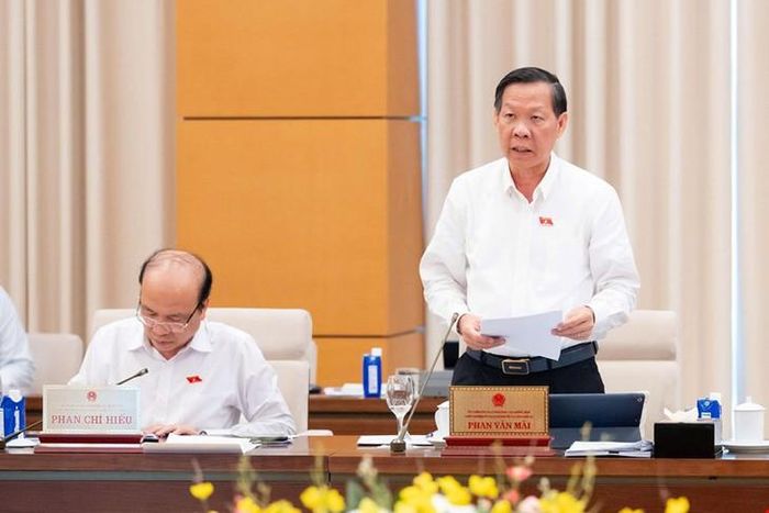Chủ nhiệm UBKT&amp;TC Phan Văn Mãi.