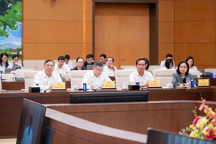 Các đại biểu tham dự phiên họp.