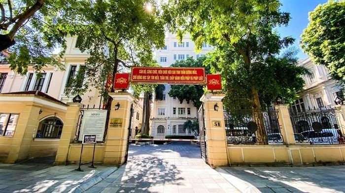 Trụ sở Bộ VHTT&DL tại 51 Ngô Quyền (phường Cửa Nam, TP Hà Nội).