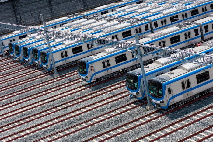  Các tuyến metro được kỳ vọng hình thành thêm những cực phát triển mới, đồng thời rút ngắn thời gian kết nối giữa trung tâm và các khu vực lân cận. Ảnh: Quỳnh Danh. 