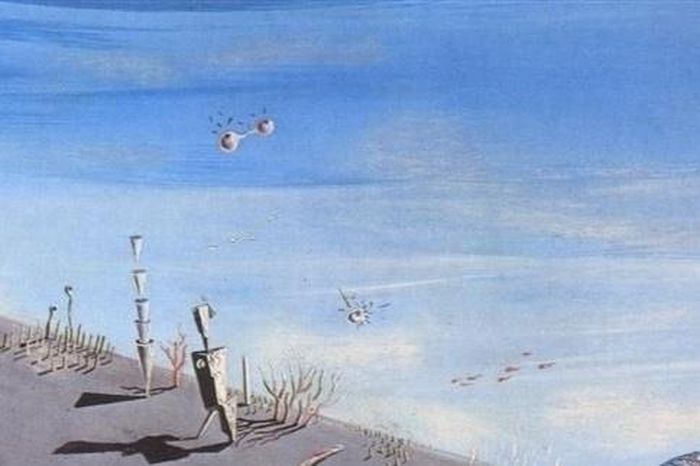  Trích đoạn bức tranh Mật ngọt hơn máu được họa sĩ Salvador Dalí sáng tác vào năm 1926. Ảnh: wikiart. 