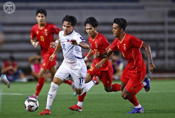 Philippines từng thắng đậm Myanmar 5-1 ở trận giao hữu cách đây chưa đầy 2 tháng