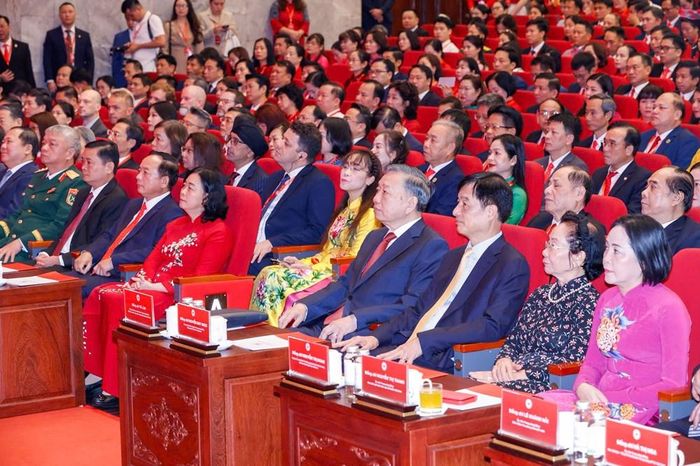 Tổng Bí thư, Chủ tịch nước Tô Lâm và các đại biểu dự Đại hội