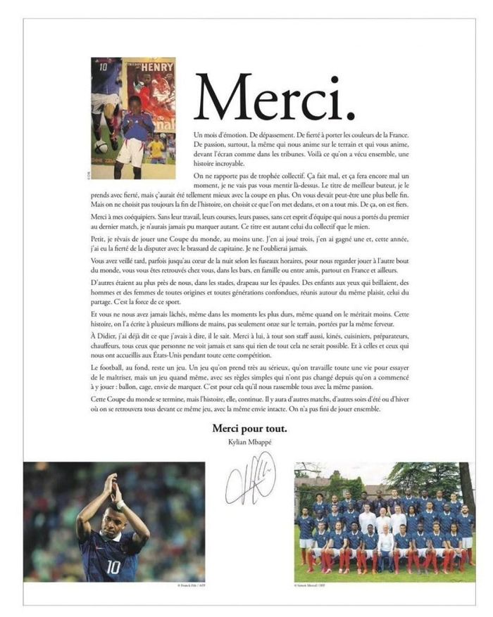 Tâm thư của Mbappe sau thất bại của tuyển Pháp tại World Cup 2026