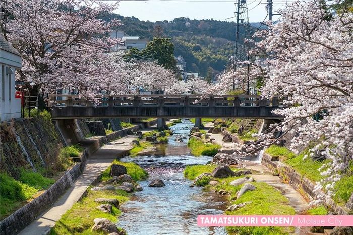 Onsen Tamatsukuri là một trong những khu suối nước nóng lâu đời nhất Nhật Bản