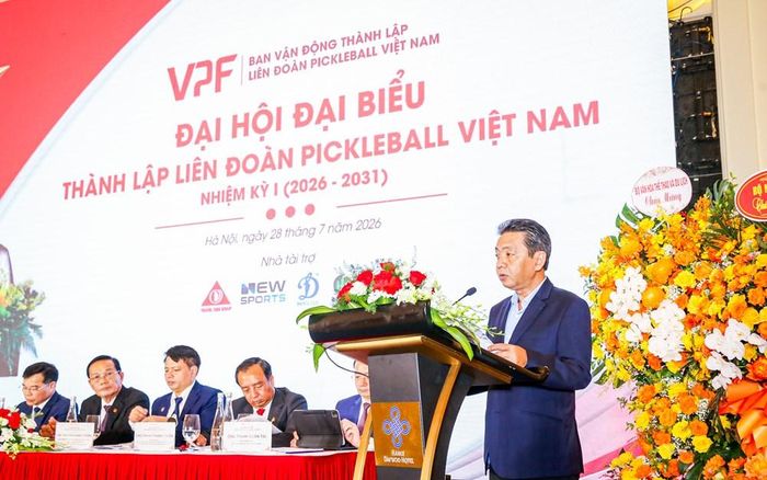 Thứ trưởng Bộ VHTTDL Hoàng Đạo Cương phát biểu tại Đại hội