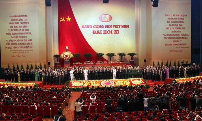  Đại hội đại biểu toàn quốc lần thứ XI Đảng Cộng sản Việt Nam năm 2011 