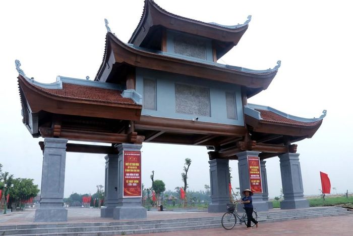 Khu lưu niệm danh nhân văn hóa Lê Quý Đôn, xã Lê Quý Đôn, tỉnh Hưng Yên. Ảnh: Đinh Văn Nhiều-TTXVN