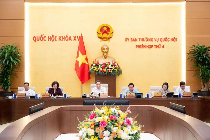 Chủ tịch Quốc hội Trần Thanh Mẫn và các Phó Chủ tịch Quốc hội