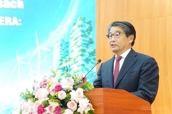 Đại sứ Nhật Bản tại Việt Nam Ito Naoki chia sẻ kinh nghiệm của Nhật Bản về phát triển không gian ngầm - Ảnh: VGP