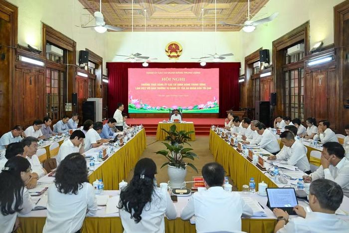 Quang cảnh hội nghị. (Ảnh: DUY LINH)