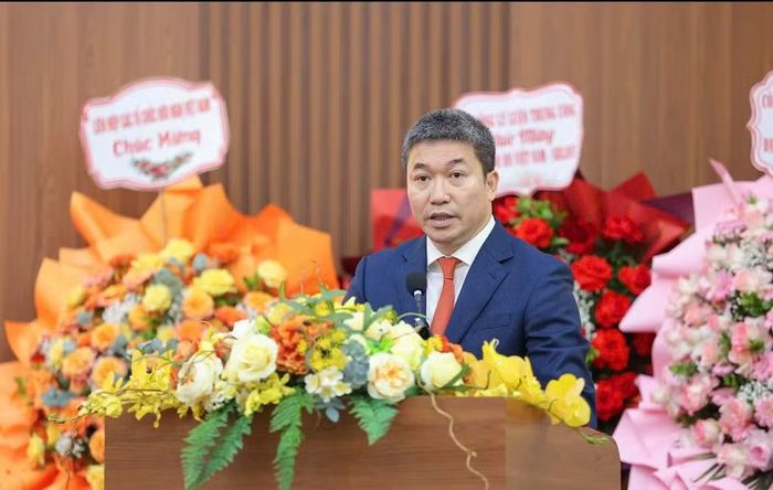 Chủ tịch Liên hiệp các tổ chức hữu nghị Phan Anh Sơn phát biểu chỉ đạo tại Đại hội. (Ảnh: Đinh Hòa/VUFO)