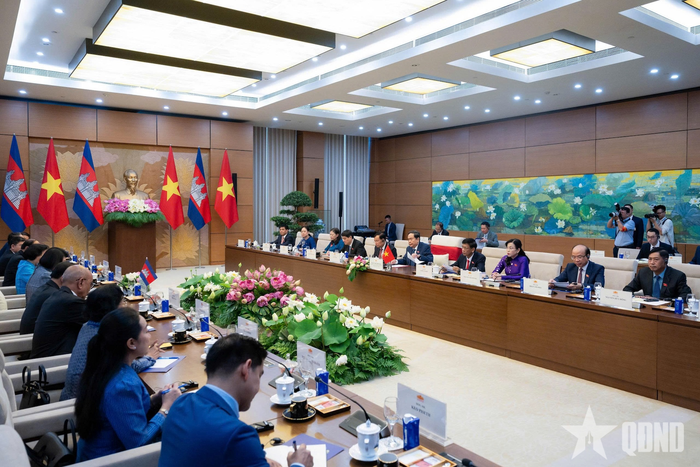 Quang cảnh cuộc tiếp. 
