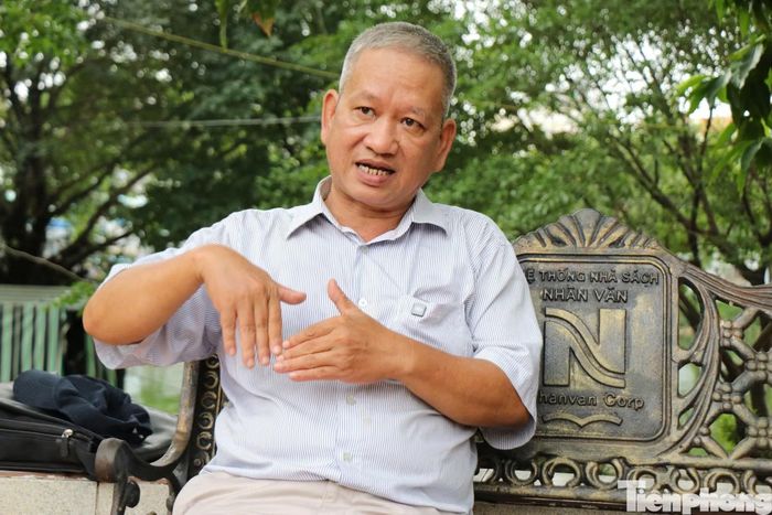 Kiến trúc sư Nguyễn Xuân Thắng. (Ảnh: Nguyễn Tiến)