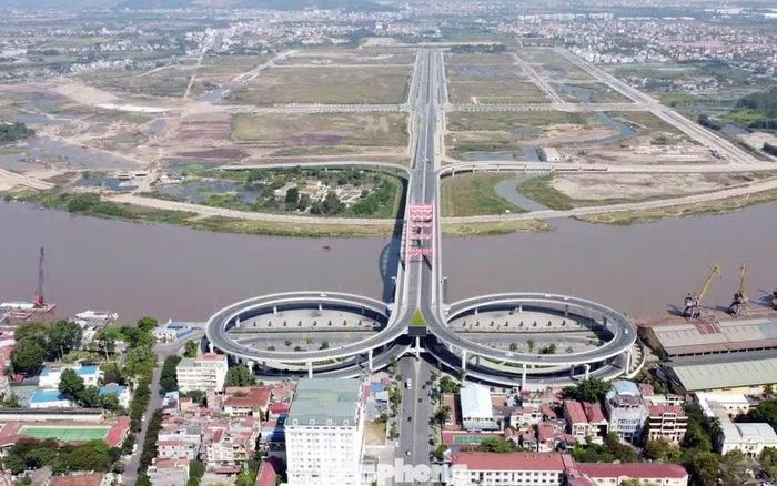 Khu vực đê Tả sông Cấm, thuộc địa phận phường Thủy Nguyên (TP Hải Phòng), thời điểm năm 2023.