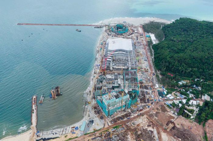 Các công trình phục vụ APEC 2027 tại Phú Quốc đang được đẩy nhanh tiến độ.