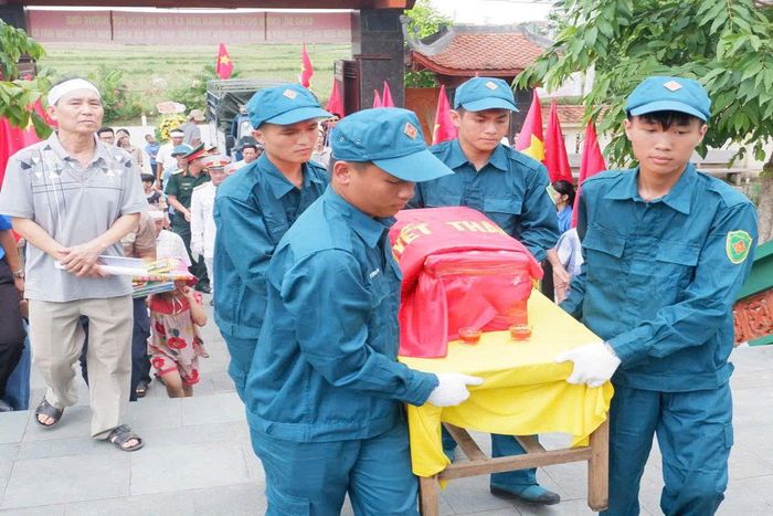 Sự trở về của liệt sĩ Nguyễn Hữu Quế sau hơn nửa thế kỷ là niềm an ủi lớn đối với gia đình, dòng họ và quê hương.