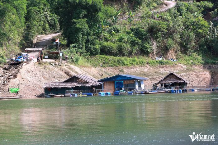 Nuôi cá lồng đang là hướng đi thoát nghèo bền vững và tạo sinh kế cho người dân vùng cao. Ảnh: Lê Dương