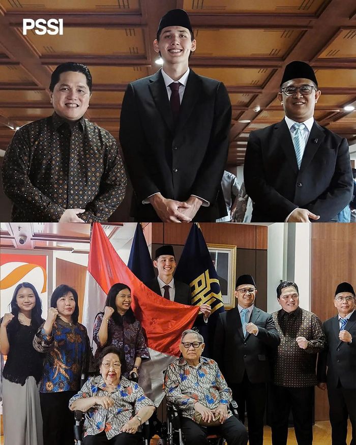 Mitchell Baker chỉ mới nhận quốc tịch Indonesia cách đây ít ngày. Ảnh: PSSI