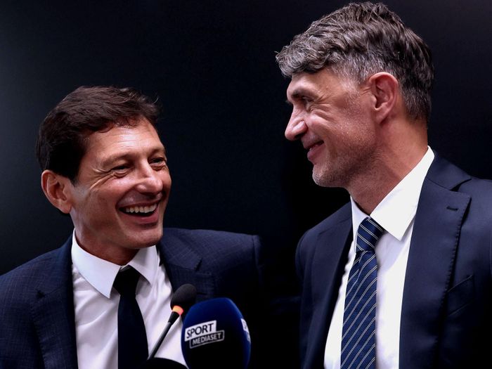 Maldini và Leonardo đồng loạt từ chức. Ảnh: FIGC