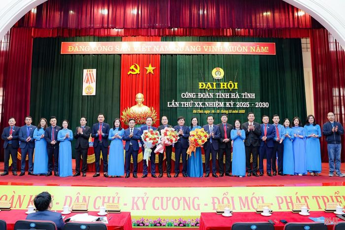  Đại hội Công đoàn Hà Tĩnh lần thứ XX nhiệm kỳ 2025 - 2030 đánh dấu bước chuyển mới trong nhận thức và hành động của các cấp công đoàn. Ảnh tư liệu tháng 12/2025. 