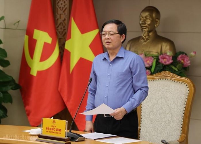 Phó Thủ tướng Hồ Quốc Dũng kết luận hội nghị. Ảnh: VGP/Gia Huy