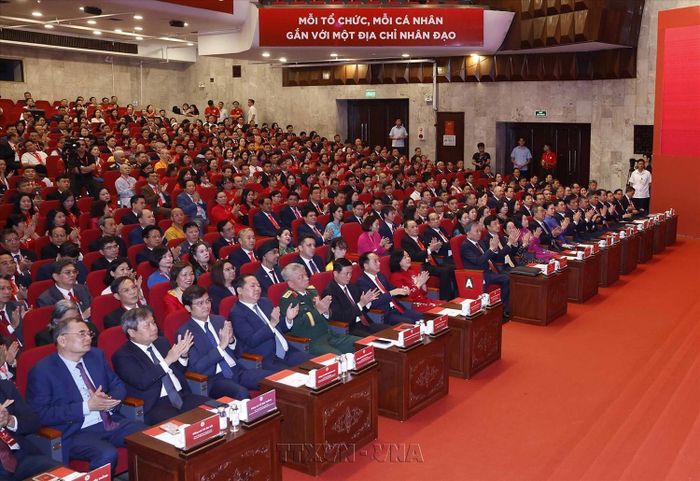 Đại biểu tham dự đại hội. Ảnh TTXVN.