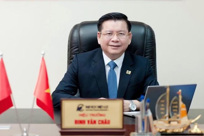  Phó Giáo sư-Tiến sỹ Đinh Văn Châu, Hiệu trưởng Trường Đại học Điện lực. (Nguồn: Trường Đại học Điện lực) 