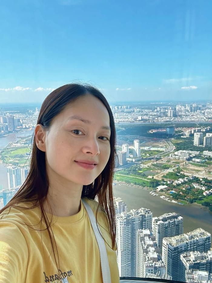 Lan Phương chọn cuộc sống bình yên bên các con sau biến cố hôn nhân. (Ảnh: FBNV)