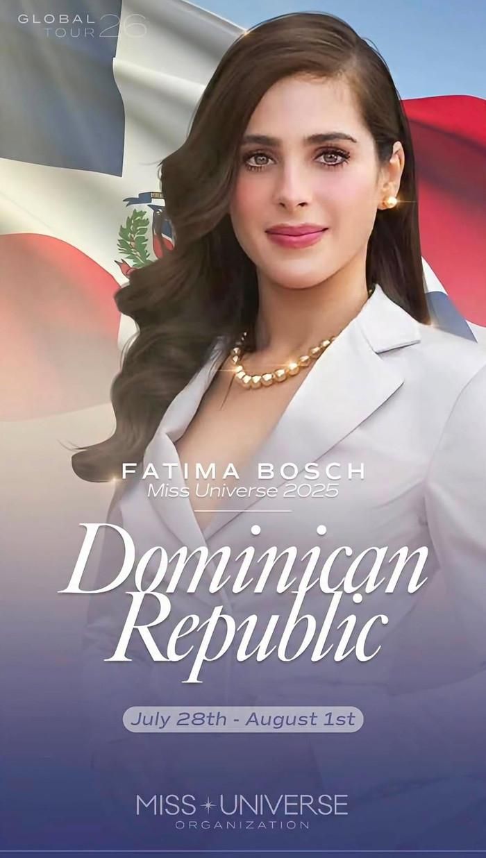 Đương kim Miss Universe có chuyến công tác đến Dominican Republic. 