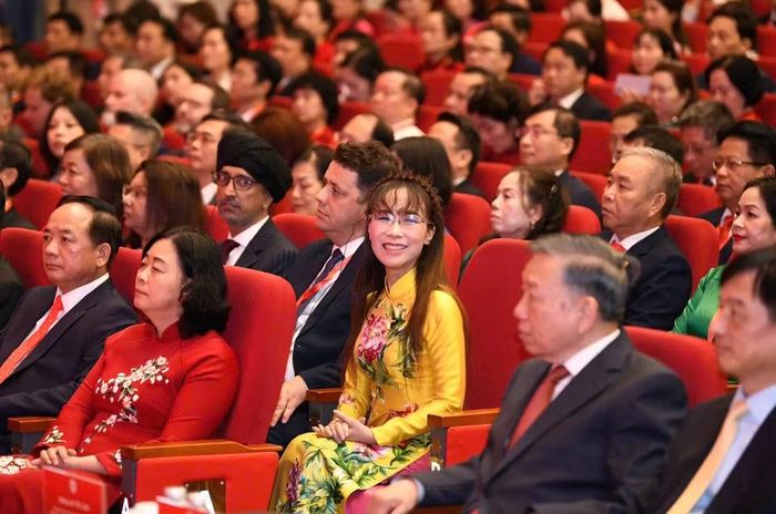  Các đại biểu tham dự Phiên khai mạc trọng thể Đại hội đại biểu toàn quốc Hội Chữ thập Đỏ Việt Nam lần thứ XII, nhiệm kỳ 2026-2031. 