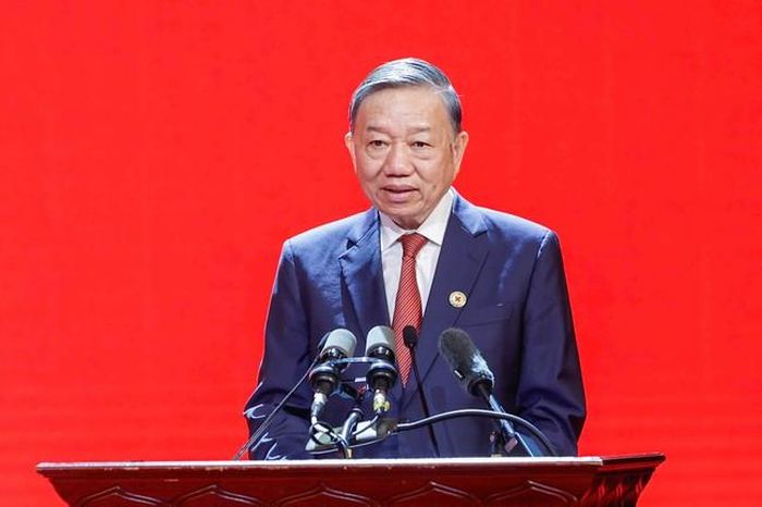 Tổng Bí thư, Chủ tịch nước Tô Lâm phát biểu chỉ đạo tại Đại hội đại biểu toàn quốc Hội Chữ thập đỏ Việt Nam lần thứ XII, nhiệm kỳ 2026-2031