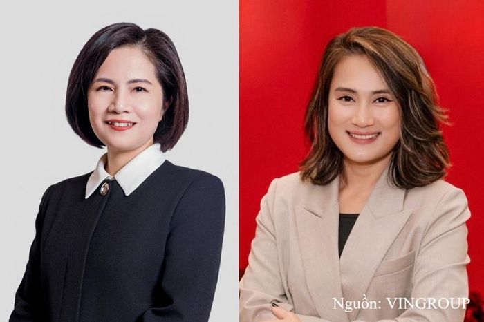 Bà Trần Mai Hoa (bên trái) được bổ nhiệm giữ chức Tổng Giám đốc Vincom Retail; bà Phạm Thị Thu Hiền (bên phải) - đảm nhiệm vị trí Phó Tổng giám đốc Kinh doanh và Marketing.