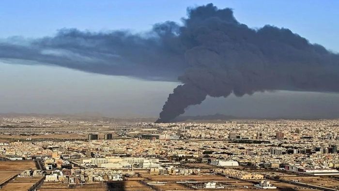 Lực lượng Houthi ở Yemen đã tấn công vào các cơ sở dầu mỏ của Ả Rập Xê Út.Ảnh: CRS.