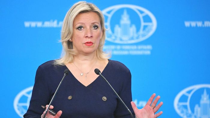 Người phát ngôn Bộ Ngoại giao Nga Maria Zakharova. Ảnh: CGTN.