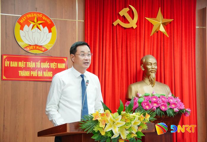 Bí thư Thành ủy Lê Ngọc Quang phát biểu giao nhiệm vụ. Ảnh: NGỌC HÀ
