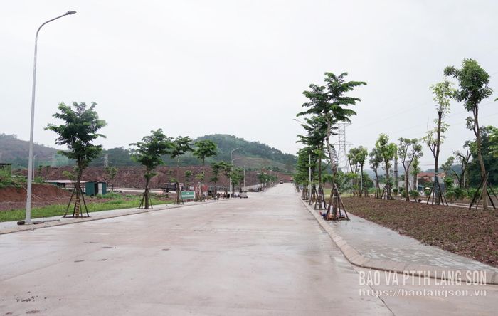 Hạ tầng kỹ thuật của CCN Đình Lập (giai đoạn 1) đã cơ bản hoàn thành